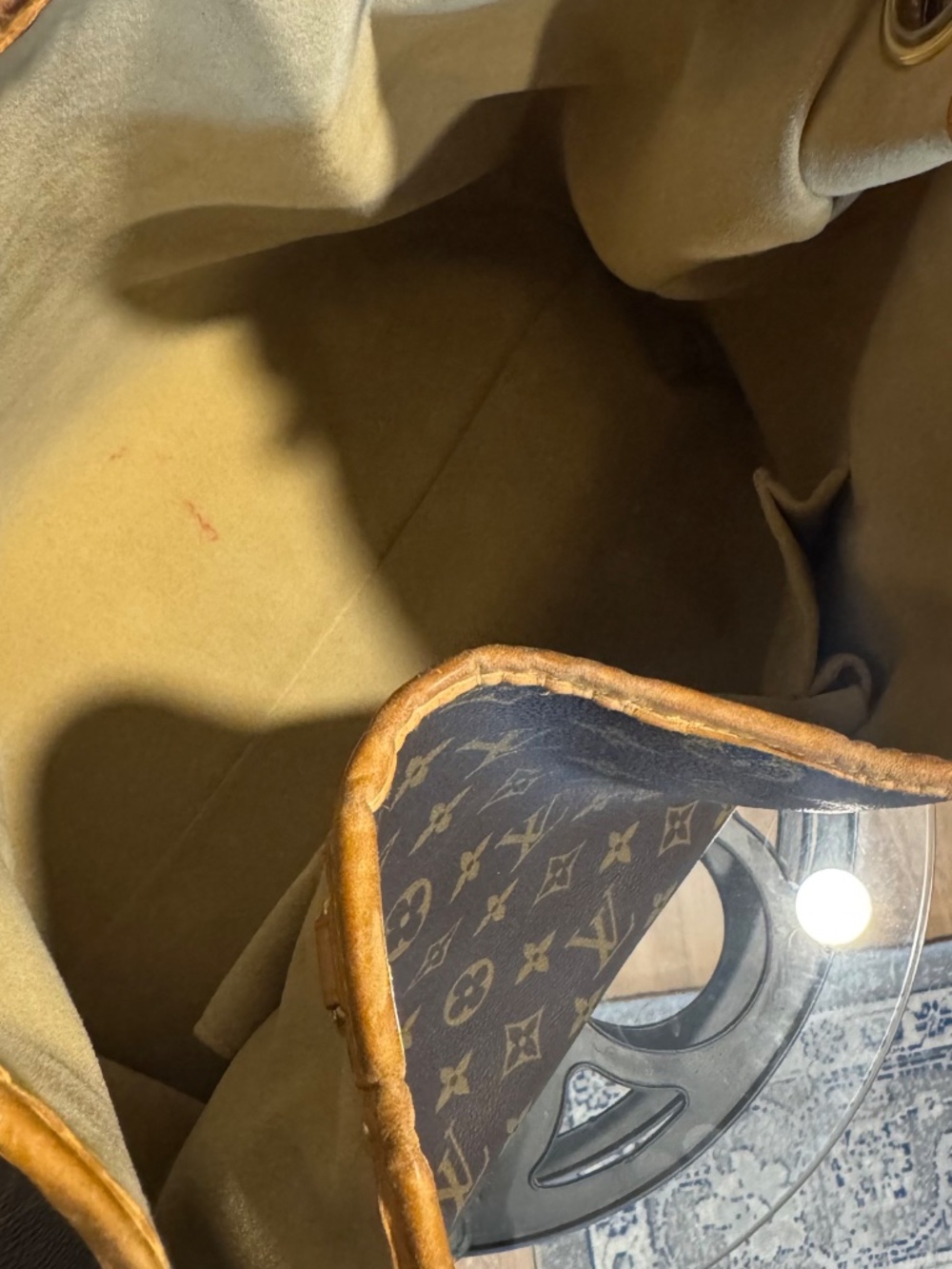 Louis Vuitton Galleria GM Monogram Canvas Bag - Picture 9 of 12